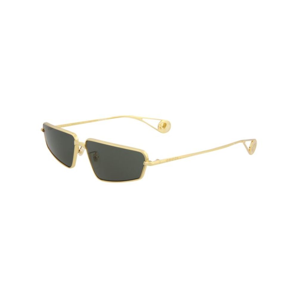 Gucci Cat Eye-Frame Metal Sunglasses Gold Womens - Picture 2 of 4